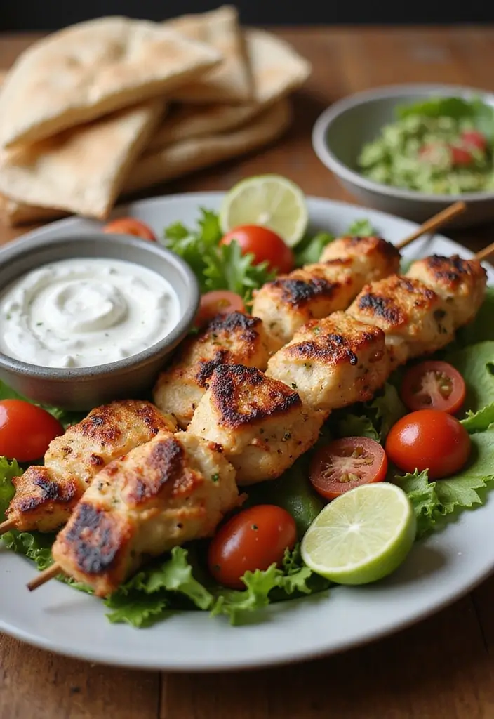 26 Easy Chicken Dinner Recipes for Busy Nights - 23. Chicken Souvlaki