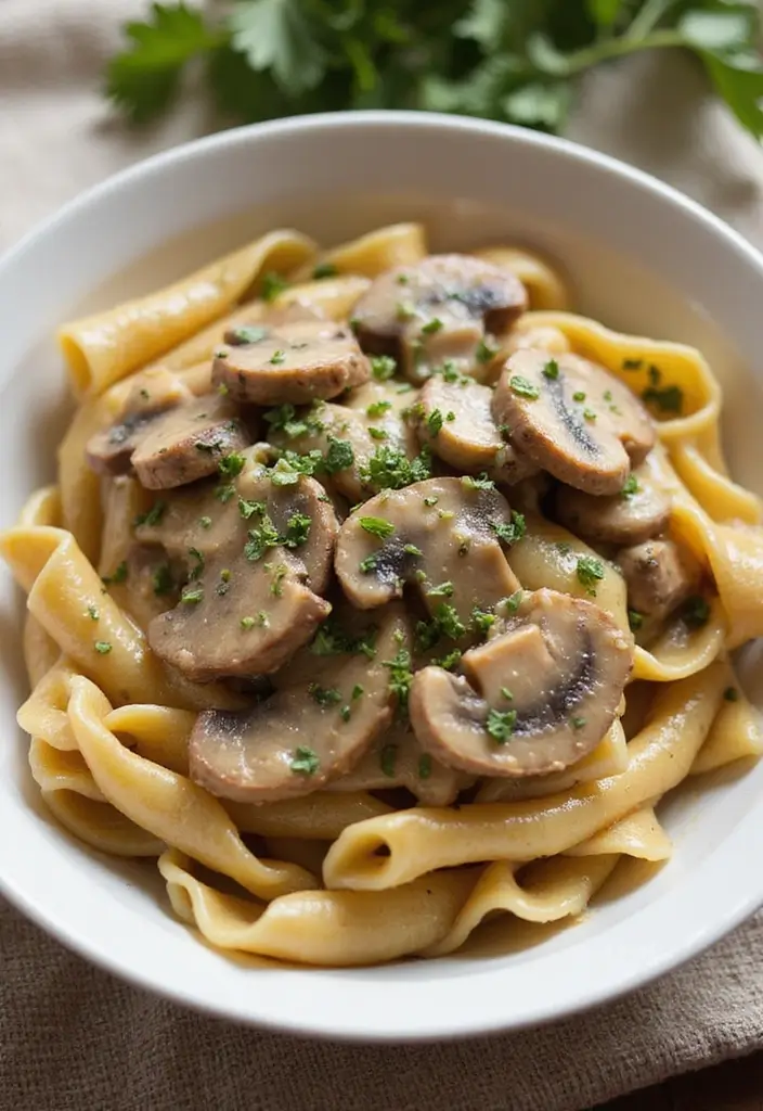 26 Easy Chicken Dinner Recipes for Busy Nights - 3. Creamy Mushroom Chicken