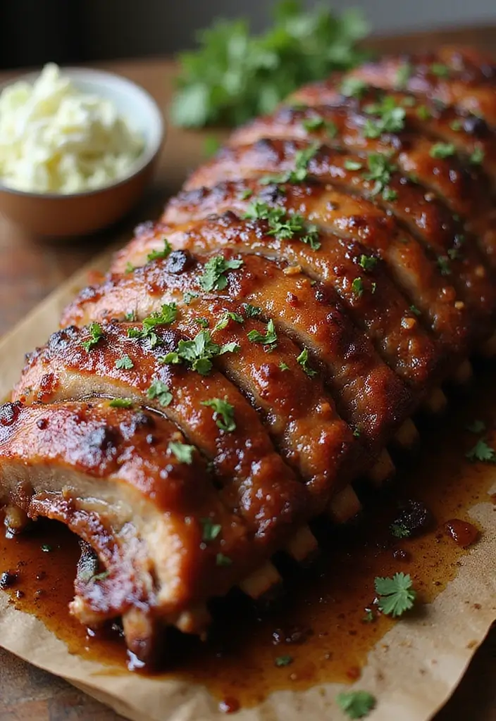 26 Glazed Pork Recipes That Look Gourmet - 20. Brown Sugar Glazed Pork Ribs