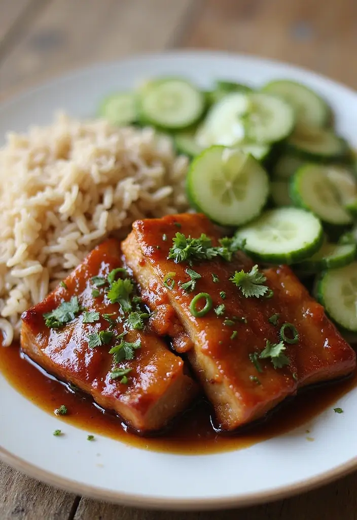 26 Glazed Pork Recipes That Look Gourmet - 3. Orange Soy Glazed Pork Belly