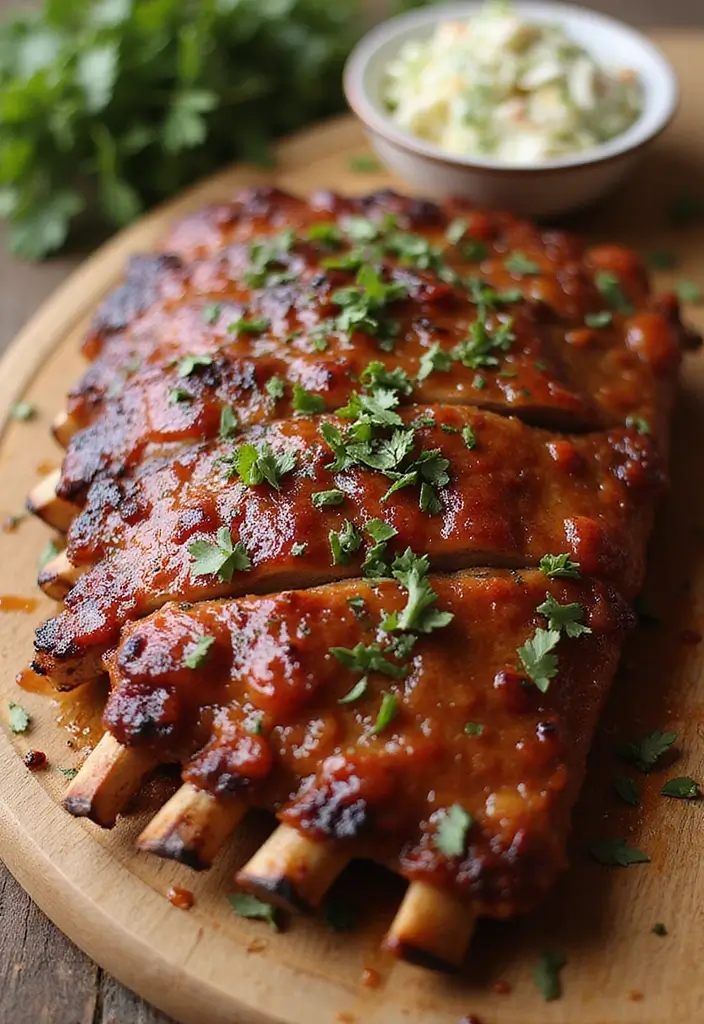26 Glazed Pork Recipes That Look Gourmet - 9. Sriracha Honey Glazed Pork Ribs