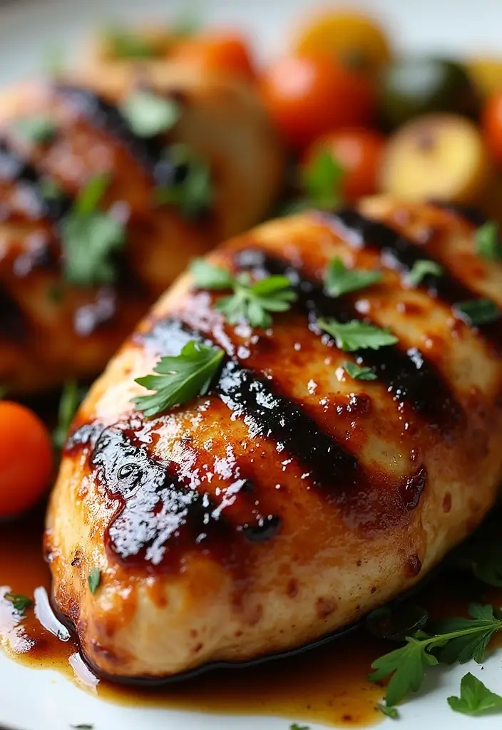 26 Grilled Chicken Recipes for Every Season - 10. Balsamic Glazed Grilled Chicken