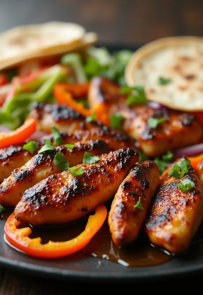 26 Grilled Chicken Recipes for Every Season - 23. Grilled Chicken Fajitas