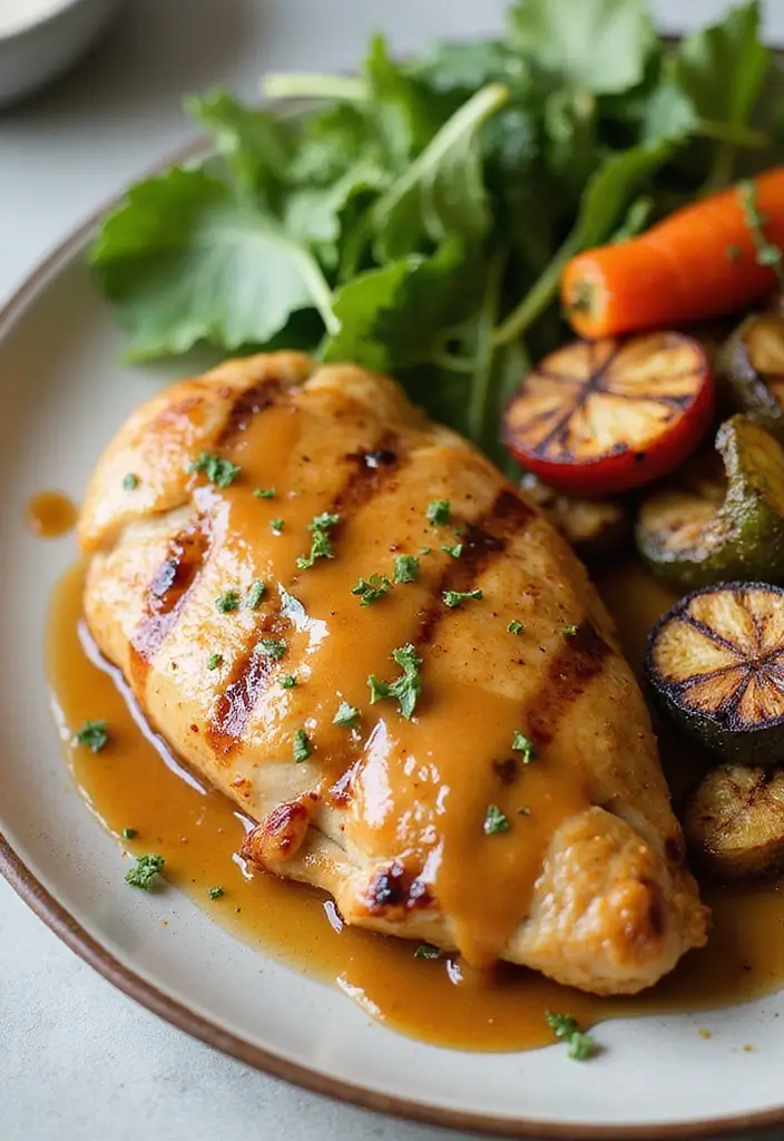 26 Grilled Chicken Recipes for Every Season - 25. Grilled Chicken with Maple Dijon Glaze