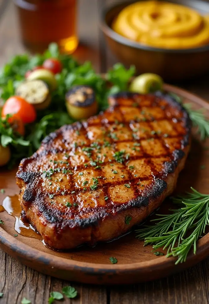 26 Juicy Steak Dinner Recipes for Every Occasion - 10. Maple Mustard Grilled Steak