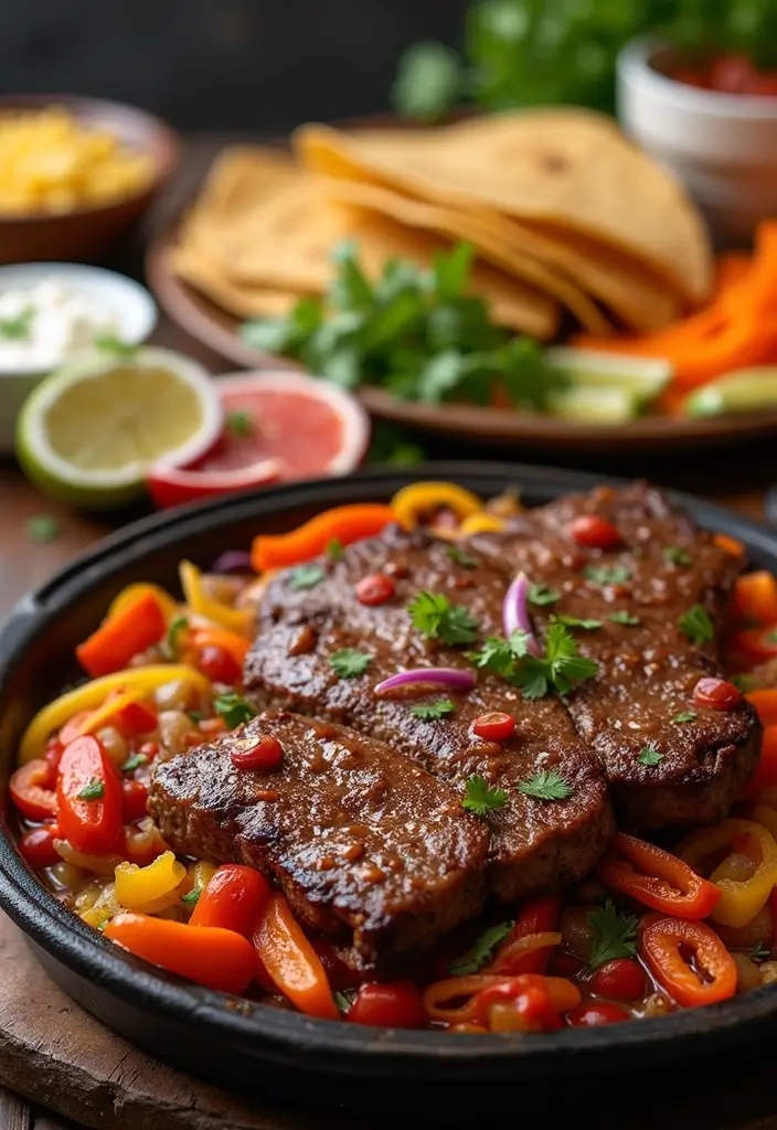 26 Juicy Steak Dinner Recipes for Every Occasion - 14. Steak Fajitas