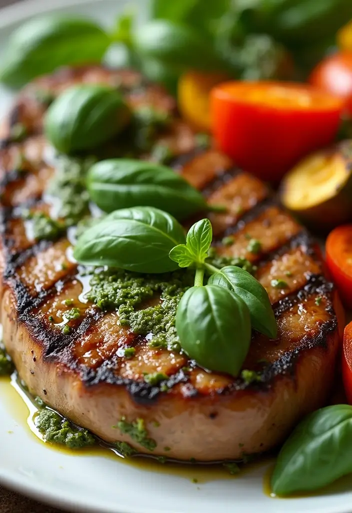26 Juicy Steak Dinner Recipes for Every Occasion - 16. Pesto Grilled Steak