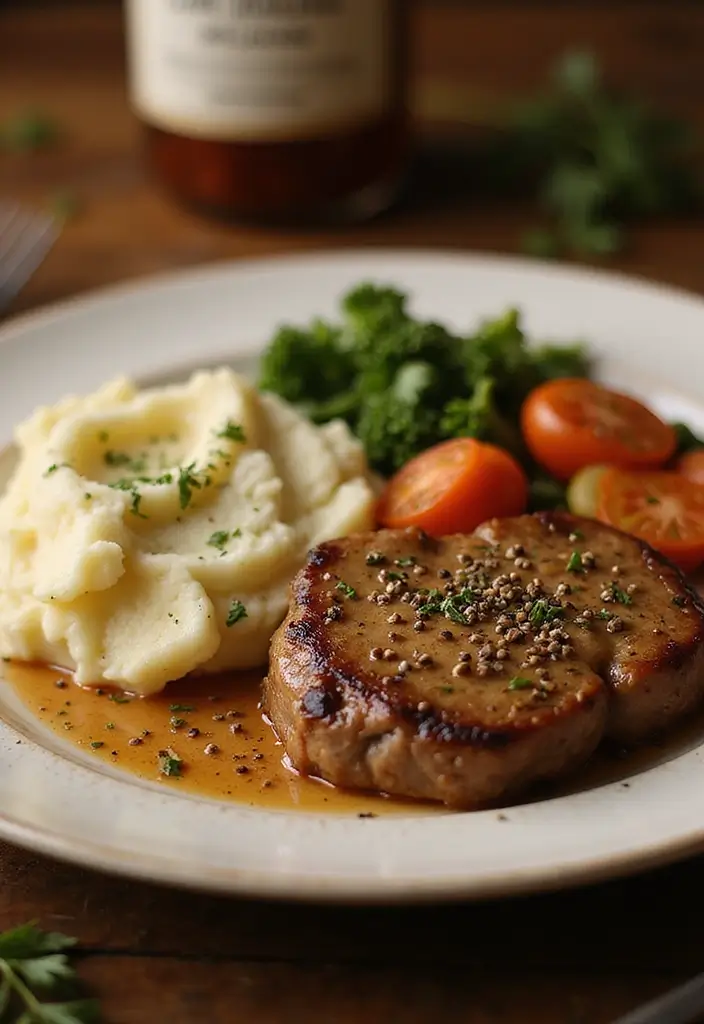 26 Juicy Steak Dinner Recipes for Every Occasion - 22. Creamy Peppercorn Steak