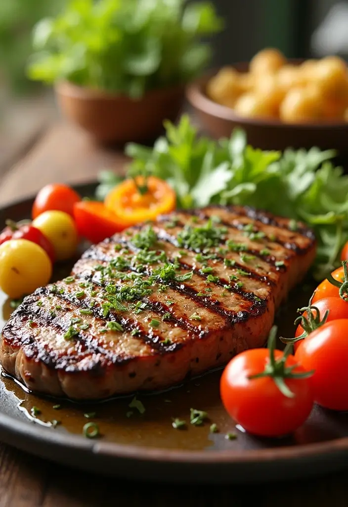 26 Juicy Steak Dinner Recipes for Every Occasion - 8. Mediterranean Grilled Steak