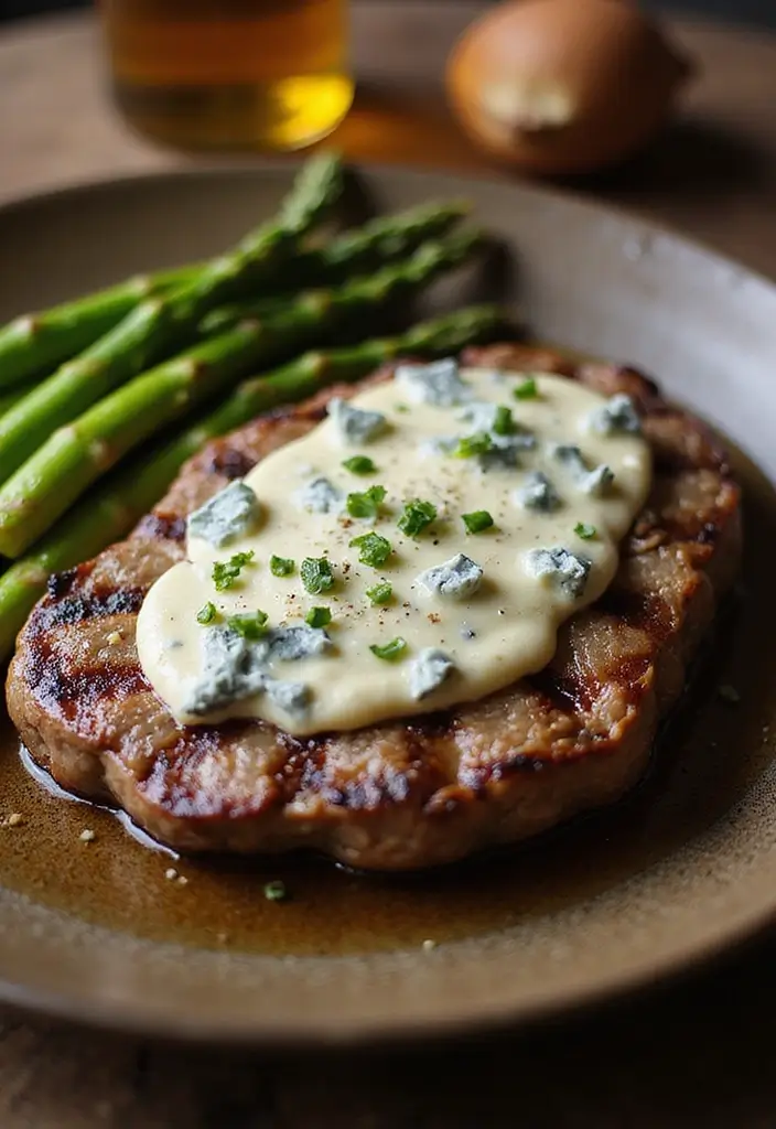 26 Juicy Steak Dinner Recipes for Every Occasion - 9. Blue Cheese Crusted Steak