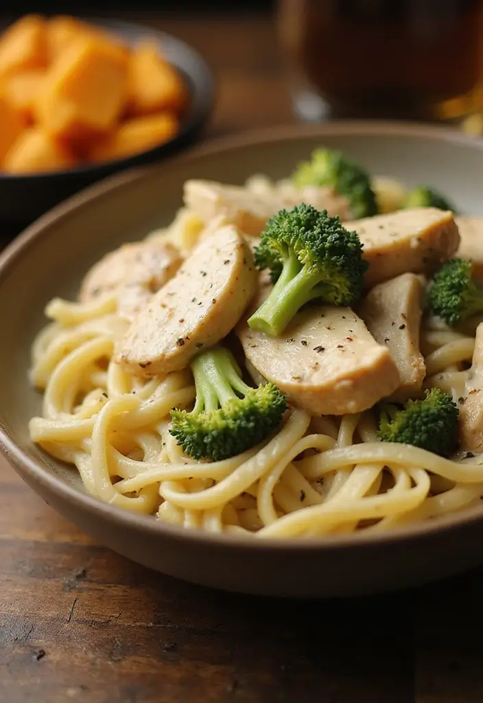 26 Keto Chicken Recipes That Actually Taste Great - 13. Chicken and Broccoli Alfredo
