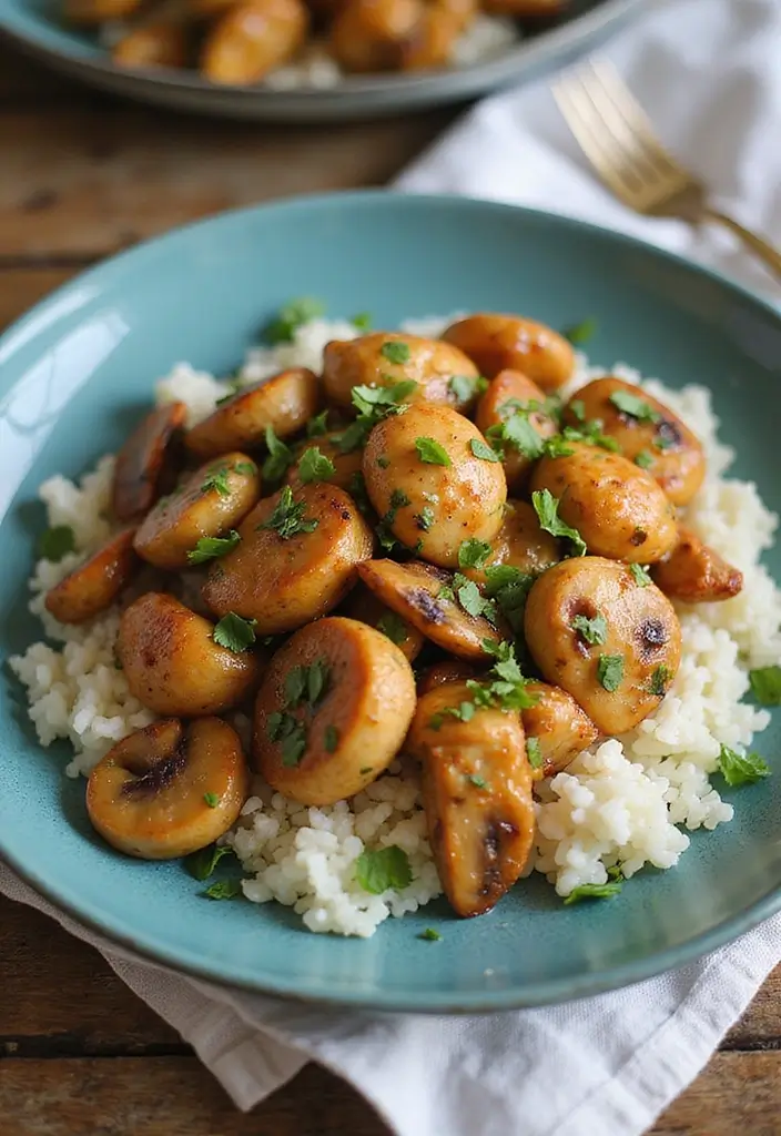 26 Keto Chicken Recipes That Actually Taste Great - 25. Chicken and Mushroom Stir-Fry