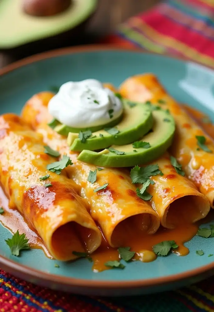 26 Keto Chicken Recipes That Actually Taste Great - 4. Keto Chicken Enchiladas