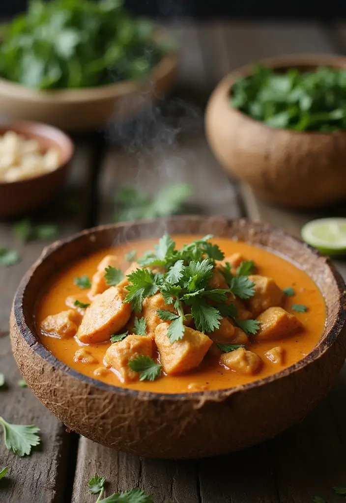 26 Keto Chicken Recipes That Actually Taste Great - 9. Thai Coconut Chicken Curry