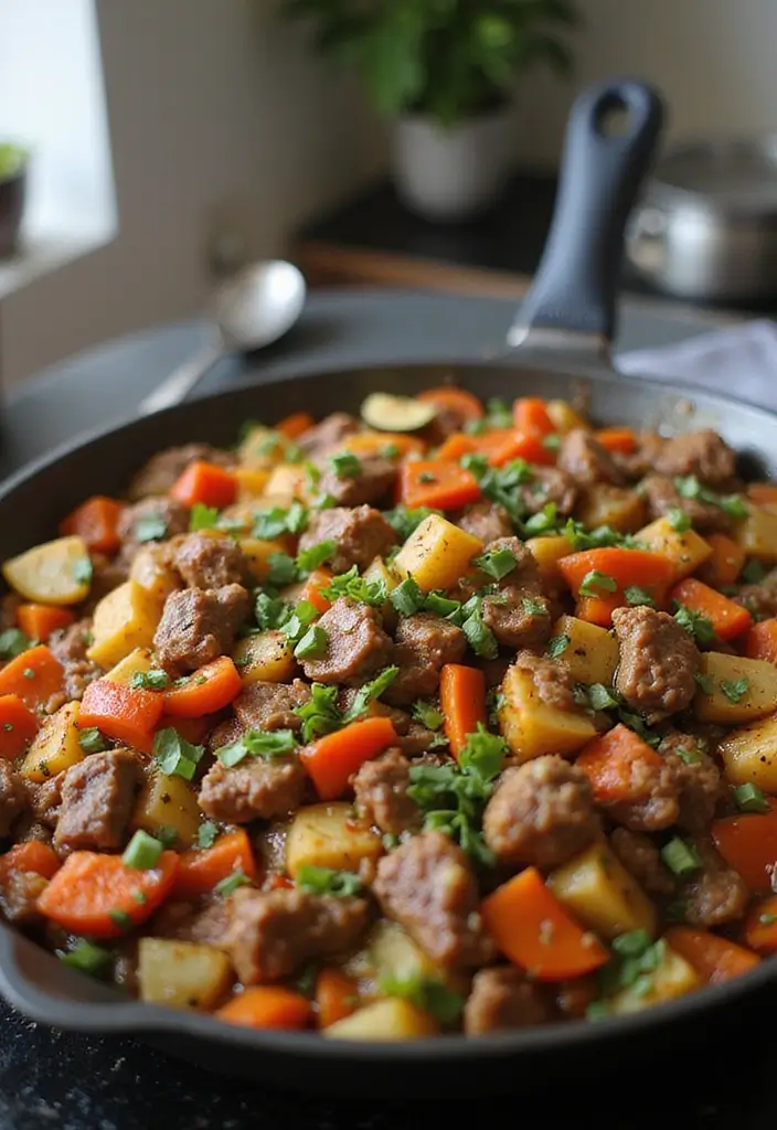 26 Meat Skillet Recipes for Fast Weeknight Meals - 15. Beef and Vegetable Stir-Fry