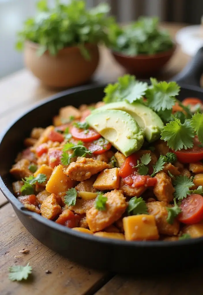 26 Meat Skillet Recipes for Fast Weeknight Meals - 25. Southwest Chicken Skillet