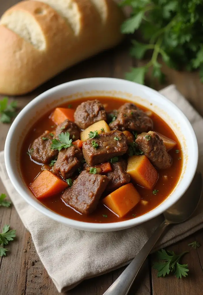 26 Meat Stew Recipes That Taste Like Grandma’s - 1. Classic Beef Stew