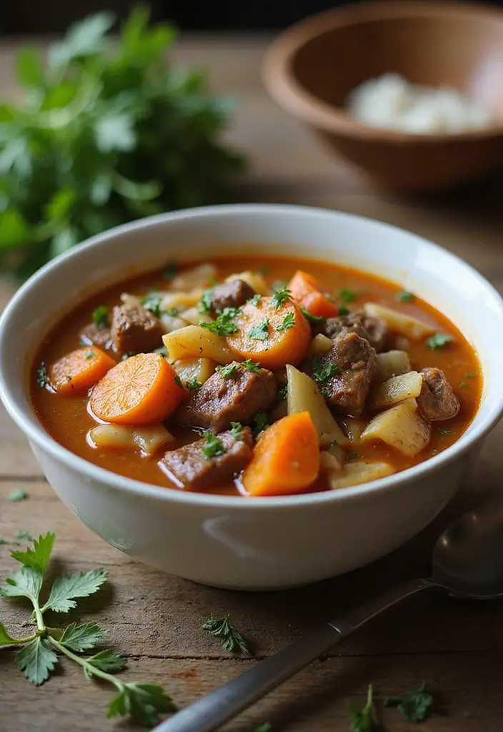 26 Meat Stew Recipes That Taste Like Grandma’s - 17. Simple Beef and Cabbage Stew