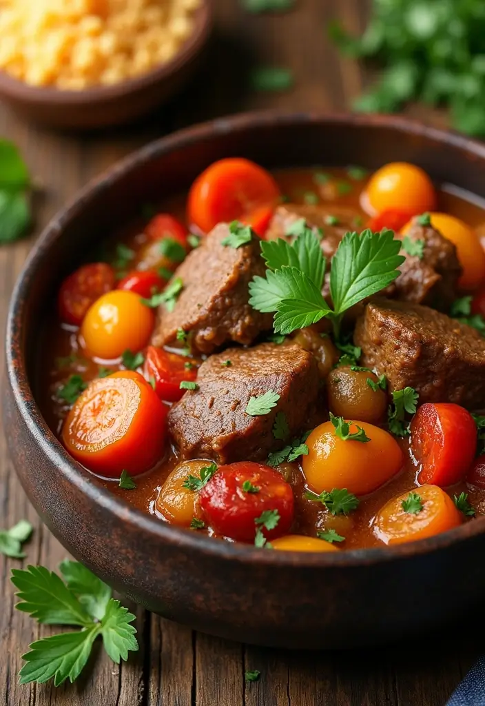 26 Meat Stew Recipes That Taste Like Grandma’s - 7. Old-Fashioned Vegetable Beef Stew