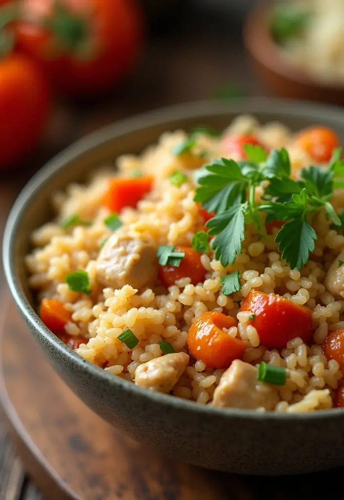 26 One-Pot Meat Recipes That Save Time - 13. One-Pot Chicken and Rice