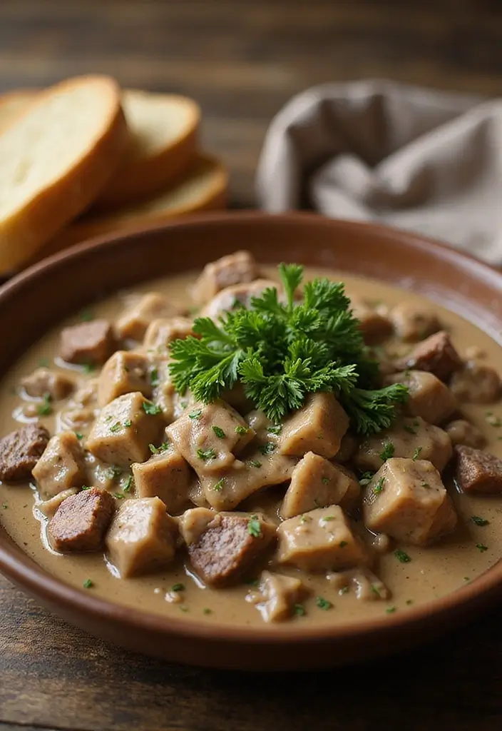 26 One-Pot Meat Recipes That Save Time - 2. Beef Stroganoff