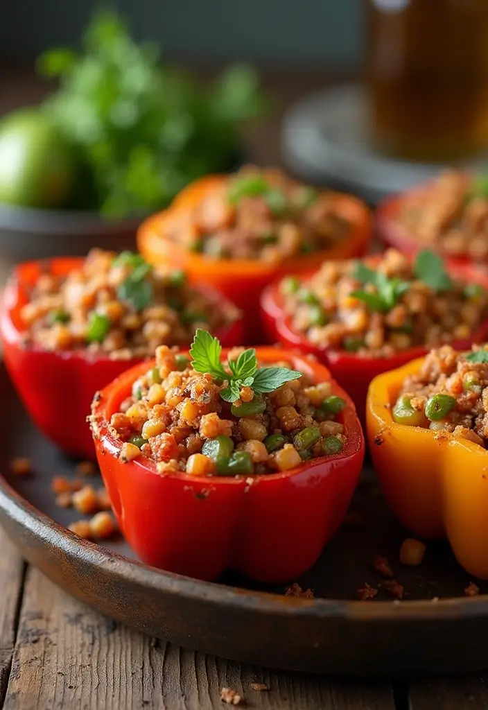26 One-Pot Meat Recipes That Save Time - 20. One-Pot Stuffed Peppers