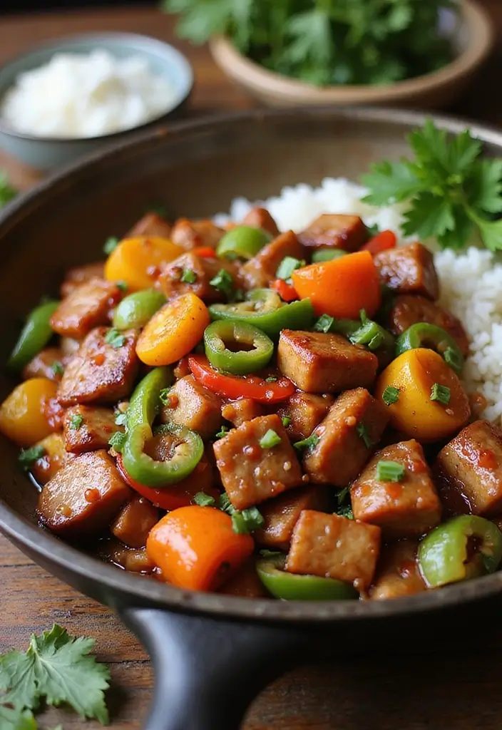 26 Pork Skillet Recipes for Quick Cooking - 10. Teriyaki Pork Stir-Fry