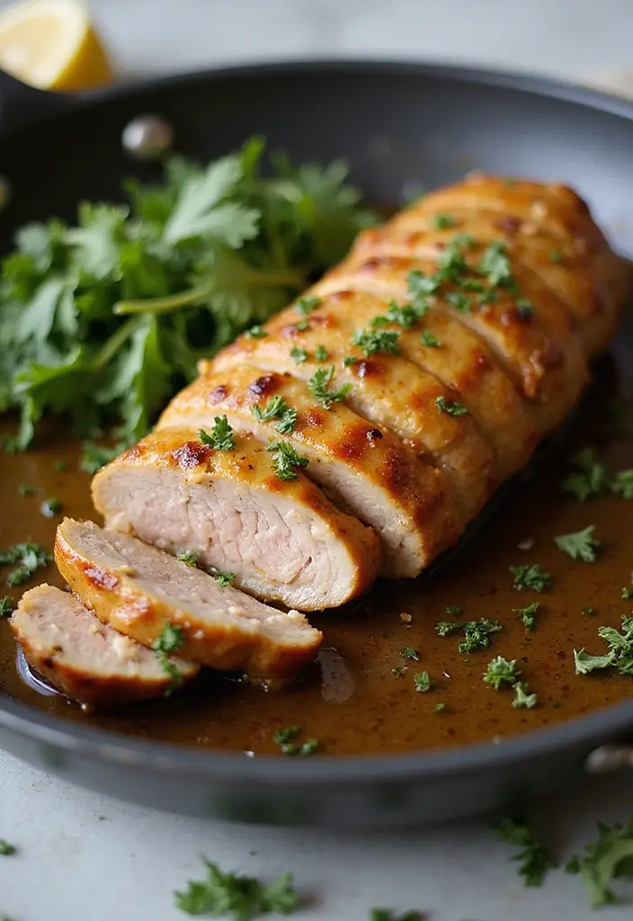 26 Pork Skillet Recipes for Quick Cooking - 4. Honey Mustard Glazed Pork