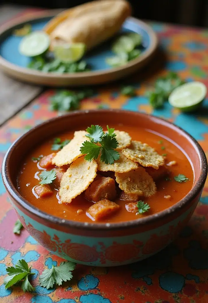 26 Pork Soup Recipes That Comfort the Soul - 6. Pork Tortilla Soup