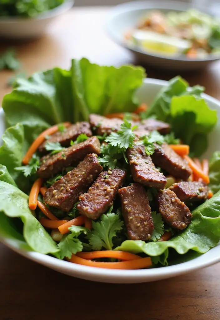 26 Quick Beef Lunch Recipes You’ll Make Again and Again - 18. Thai Beef Salad