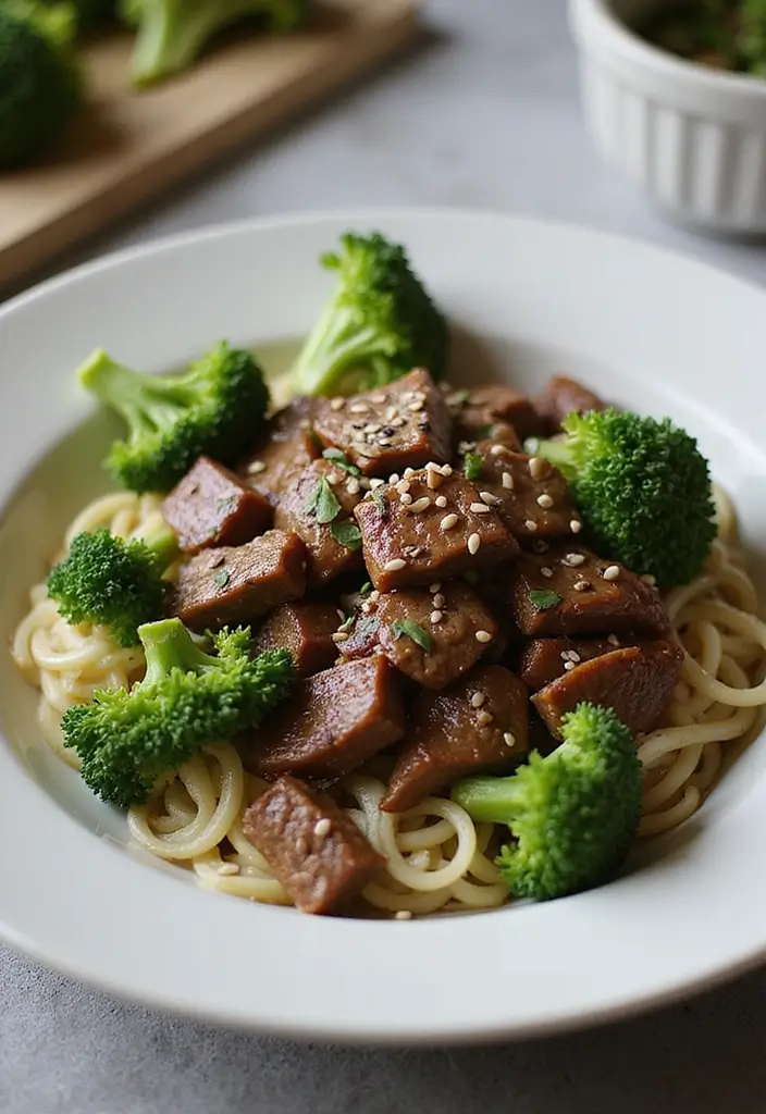26 Quick Beef Lunch Recipes You’ll Make Again and Again - 3. Beef and Broccoli Bowl