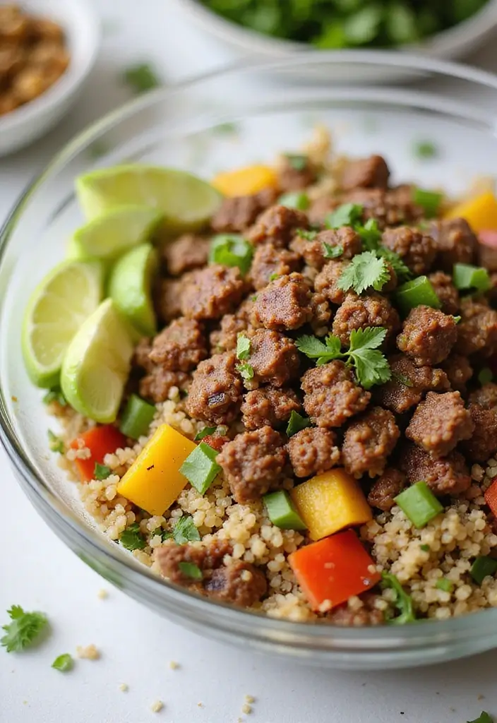 26 Quick Beef Lunch Recipes You’ll Make Again and Again - 4. Beef and Quinoa Salad