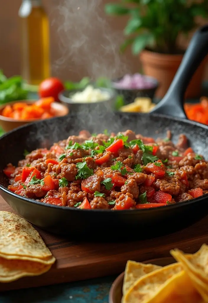 26 Quick Beef Lunch Recipes You’ll Make Again and Again - 6. One-Pan Beef Fajitas