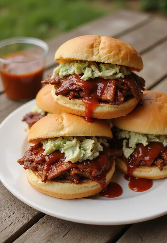 26 Slow Cooker Beef Recipes for Busy Weeknights - 2. BBQ Beef Sandwiches