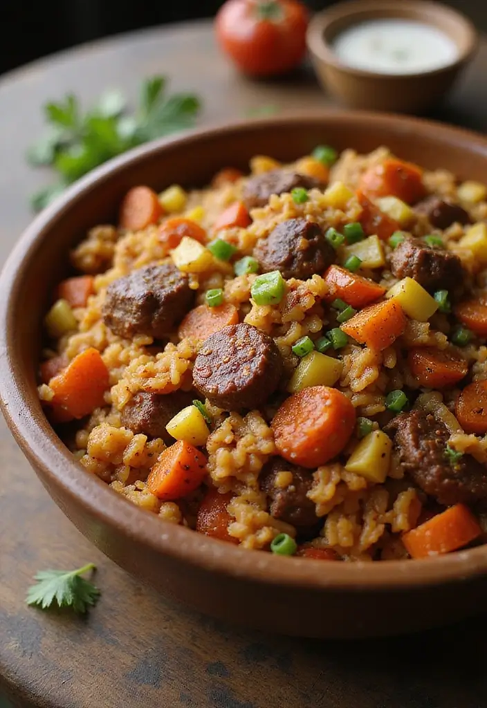 26 Slow Cooker Beef Recipes for Busy Weeknights - 24. Beef Jambalaya