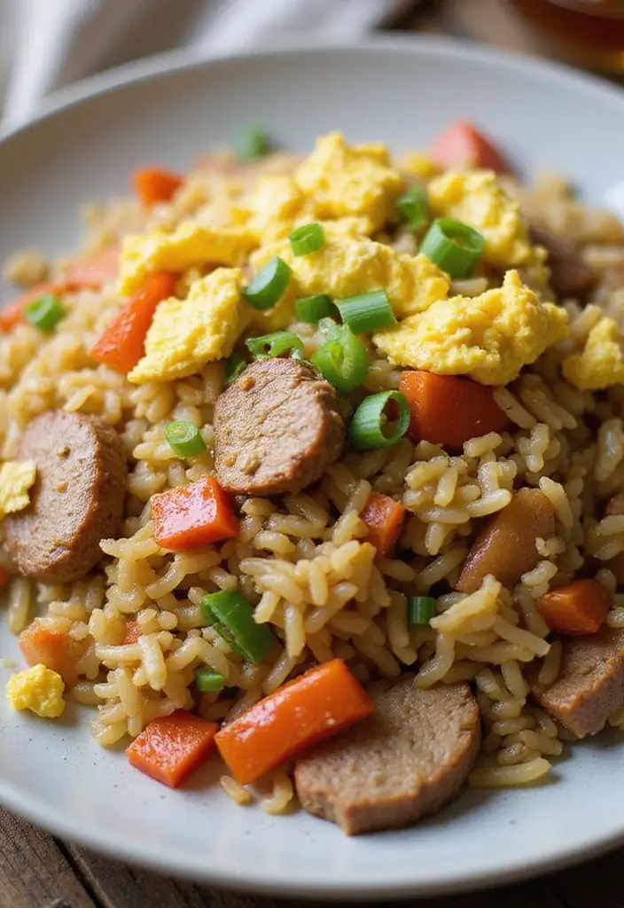 26 Slow Cooker Pork Recipes That Fall Apart Perfectly - 18. Pork Fried Rice