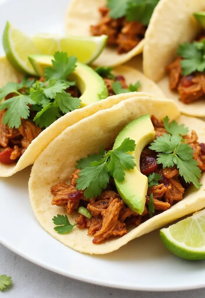 26 Slow Cooker Pork Recipes That Fall Apart Perfectly - 19. Chili Lime Pork Tacos
