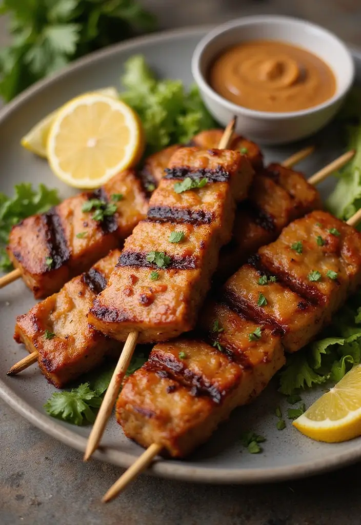 26 Slow Cooker Pork Recipes That Fall Apart Perfectly - 23. Pork Satay Skewers