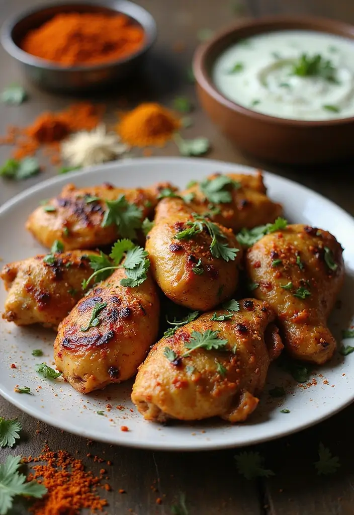 26 Spicy Meat Recipes That Wake Up Your Taste Buds - 1. Fiery Chicken Tandoori