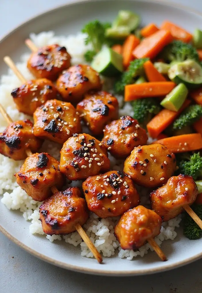 26 Spicy Meat Recipes That Wake Up Your Taste Buds - 14. Spicy Teriyaki Chicken Skewers