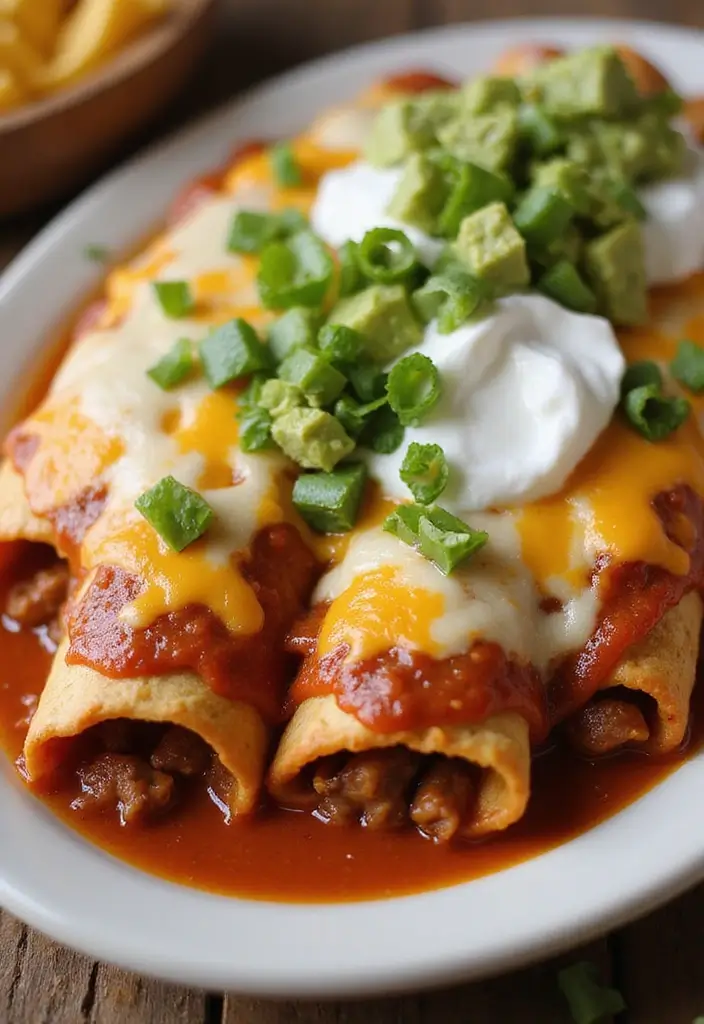 26 Spicy Meat Recipes That Wake Up Your Taste Buds - 20. Spicy Beef Enchiladas