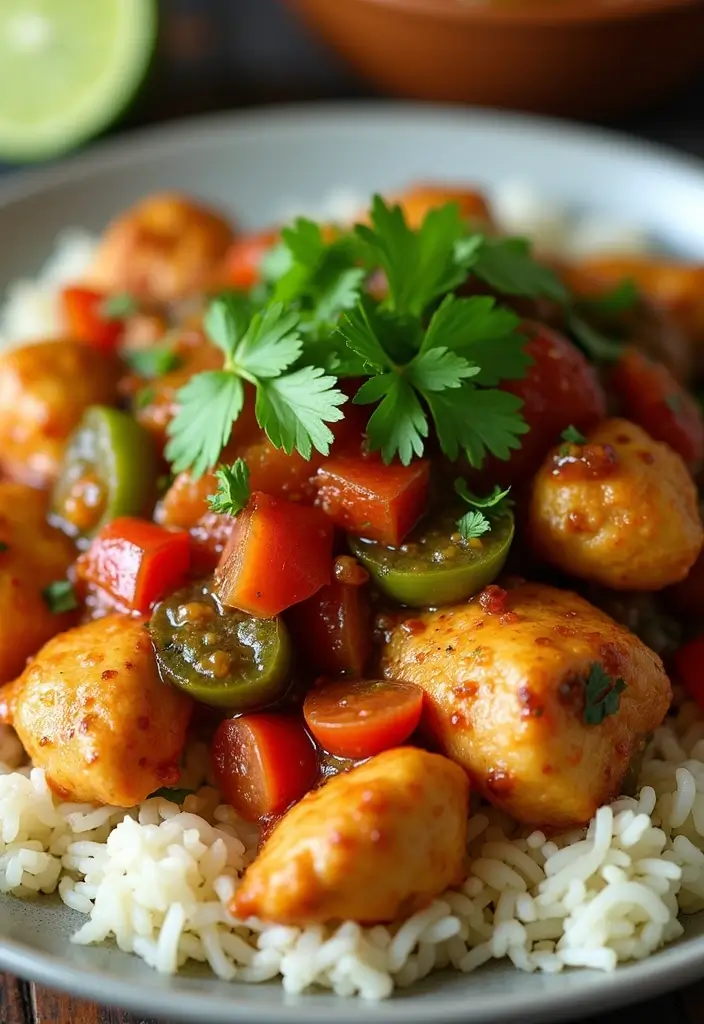 26 Spicy Meat Recipes That Wake Up Your Taste Buds - 26. Spicy Salsa Verde Chicken