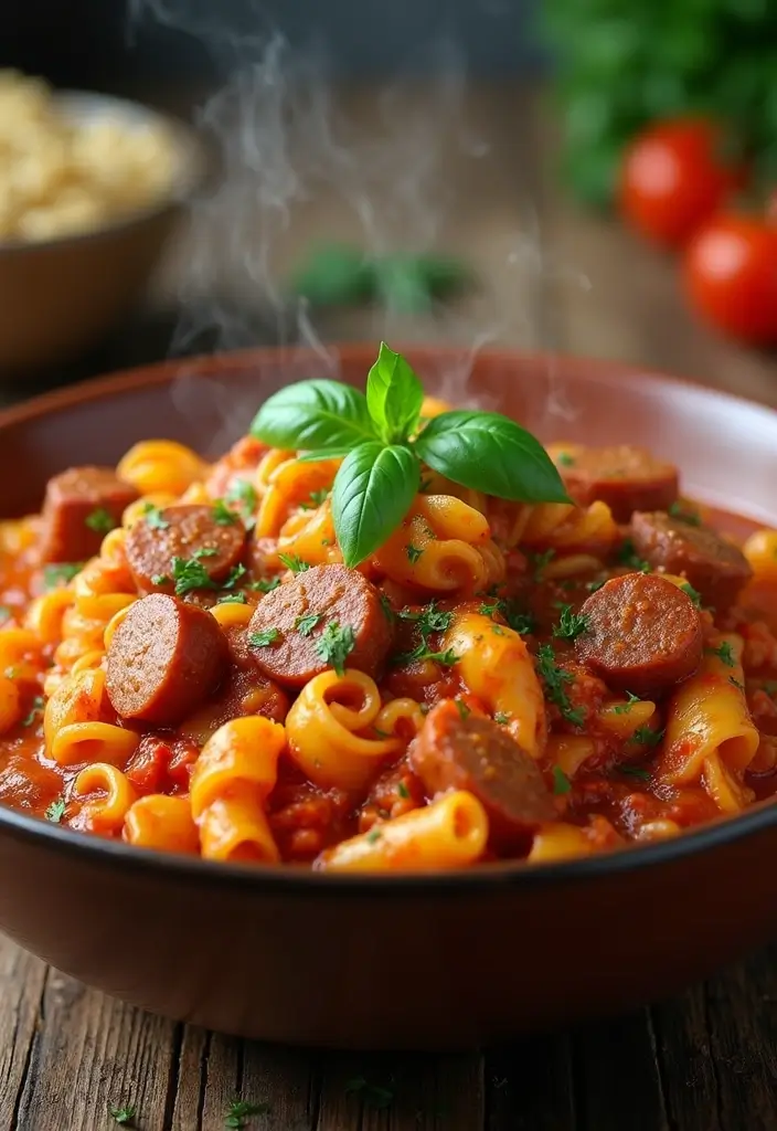 26 Spicy Meat Recipes That Wake Up Your Taste Buds - 4. Spicy Italian Sausage Pasta