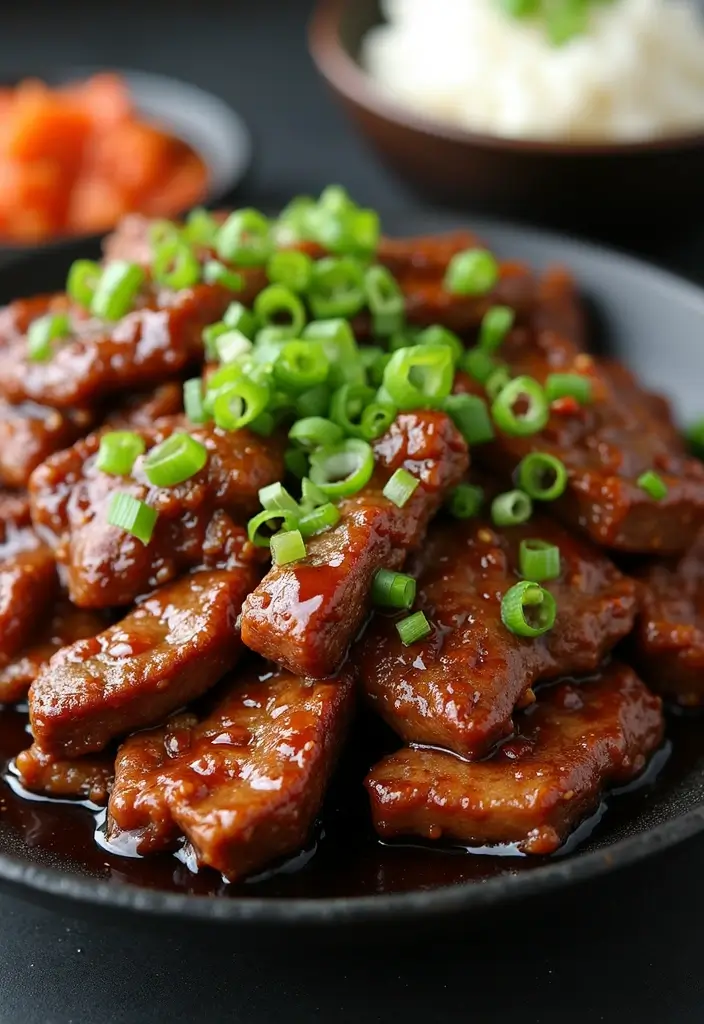 26 Spicy Meat Recipes That Wake Up Your Taste Buds - 5. Korean BBQ Beef Bulgogi