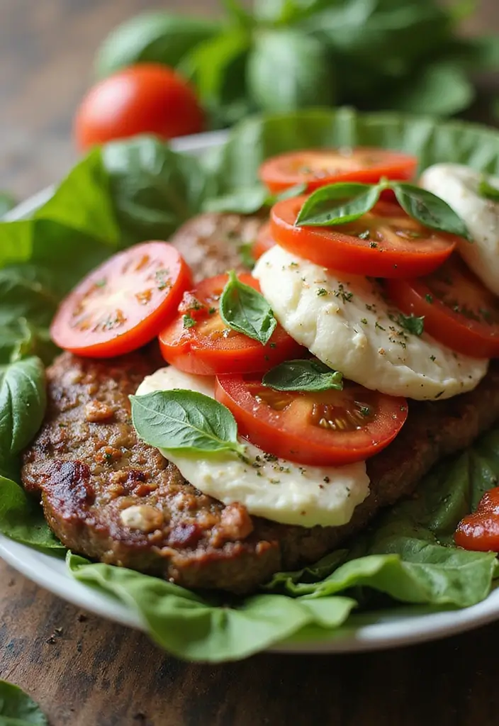 26 Steak Salad Recipes That Feel Like Fine Dining - 14. Caprese Steak Salad with Fresh Basil