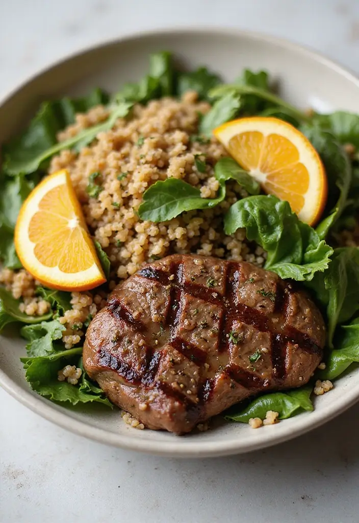 26 Steak Salad Recipes That Feel Like Fine Dining - 15. Steak and Quinoa Salad with Citrus Dressing