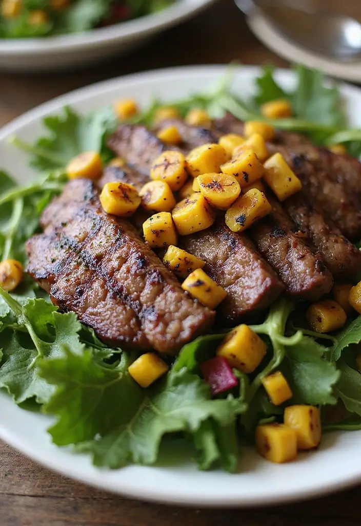 26 Steak Salad Recipes That Feel Like Fine Dining - 22. Grilled Steak Salad with Charred Corn