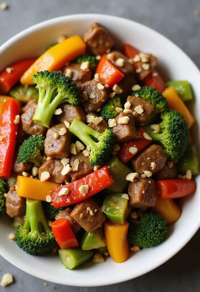 26 Steak Stir-Fry Recipes Packed with Asian Flavors - 5. Zesty Ginger Beef Stir-Fry
