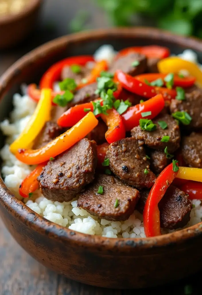 26 Steak Stir-Fry Recipes Packed with Asian Flavors - 9. Pepper Steak Stir-Fry