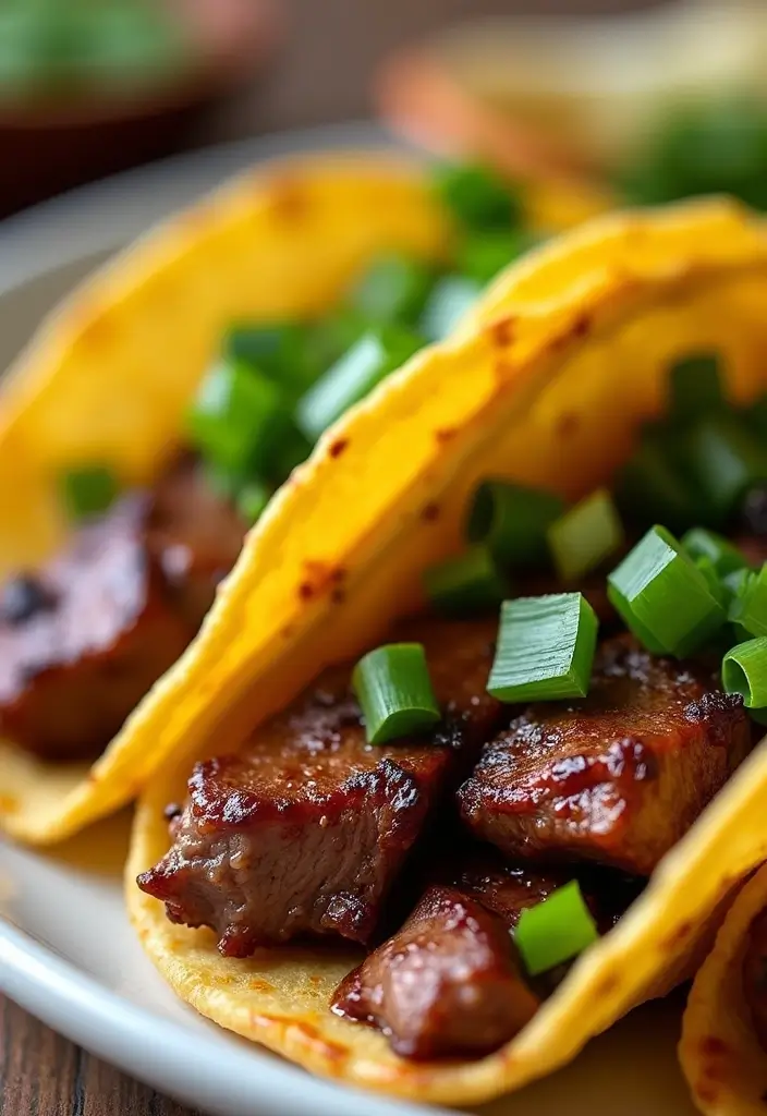 26 Steak Taco Recipes That Bring the Heat - 11. Korean BBQ Steak Tacos